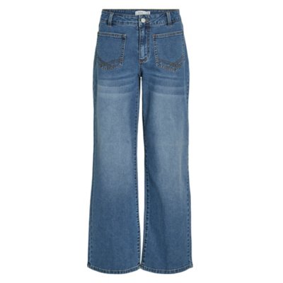 Salsa Jeans Flare Jeans Avec Fermeture Eclair Derriere Jean Femme