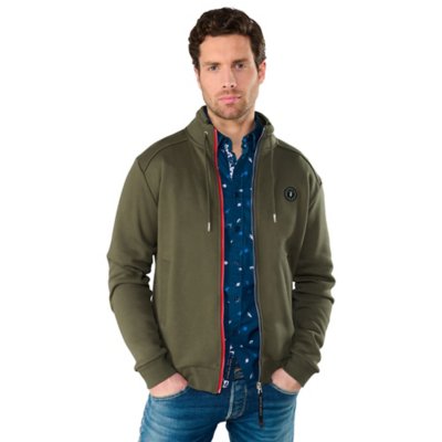 Sweatshirt zippé homme Goal Multicolore 0000M5O LE TEMPS DES CERISES