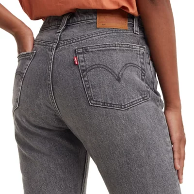 Jean Femme 501 Gray Worn In LEVIS BLACKSTORE