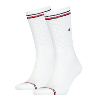 Chaussette tommy hilfiger blanche new arrivals