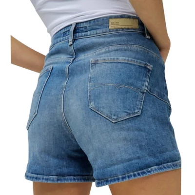 Short Jean Femme Old Navy Bleu Marine - Taille Haute - Coupe Slim Taille 12 - Neuf Avec étiquettes