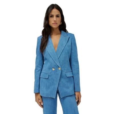 Salsa Veste Fantaisie Avec Du Denim - Style Moderne Et Polyvalent Manches Longues