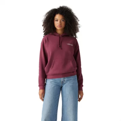 Sweatshirt À Capuche Femme Everyday Bordeaux LEVIS BLACKSTORE