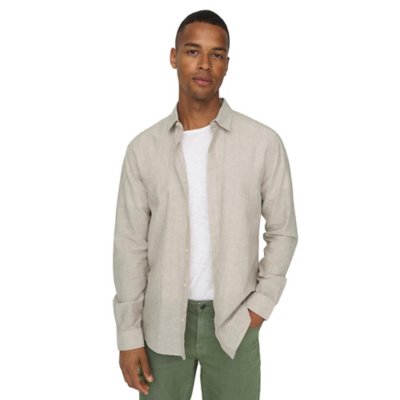 Chemise à manches longues homme Onscaiden Solid Multicolore 0123213 ONLY AND SONS