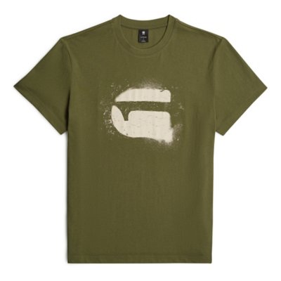 G-Star Raw T-shirt Homme G-Star Raw Distressed Logo pas cher