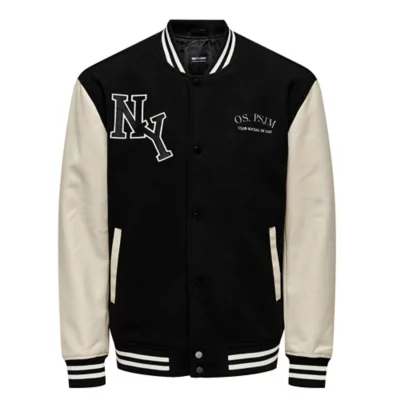 Veste Homme Onsjay Varsity ONLY AND SONS BLACKSTORE