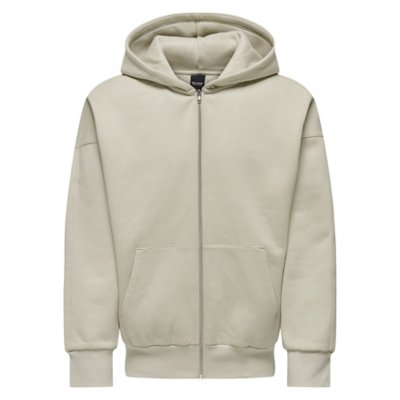 Sweatshirt zippé à capuche homme Dan Multicolore 0288370 ONLY AND SONS