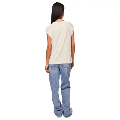 Compras Camisetas de manga corta Pcbillo Oversized Tee Lurex Stripes