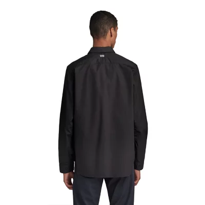 Chemise Homme G-Star En Coton - Manches Longues - Taille M - Bleu - Très Bon état (occasion)