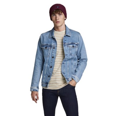 Bonnet JACK & JONES Jjdna - Beanie Homme Hiver Avec Logo Brodé