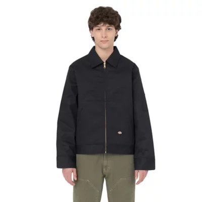 Veste Homme Lined Eisenhower NOIR DICKIES BLACKSTORE