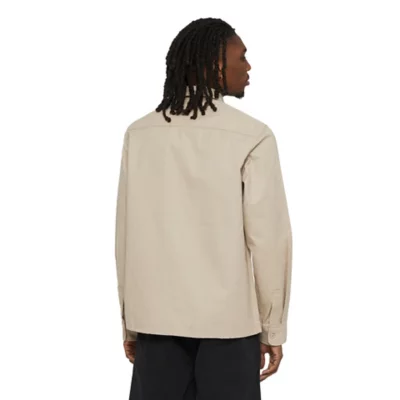 Chemise polaire à capuche 4 poches sherpa marron/rouge M à 3XL
