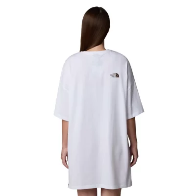 Tee-shirt À Manches Courtes Femme W Imple Dome Blanc et marron THE