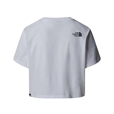 Tee-shirt À Manches Courtes Femme Simple Dome Blanc THE NORTH FACE