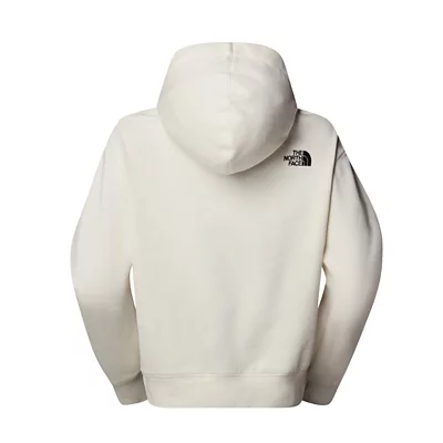 Sweat à capuche femme en coton biologique Oaxaca blanc 901