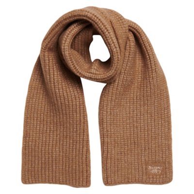 Scarf Echarpe Superdry Chunky Ribbed Knit Long Scarf Boohoo