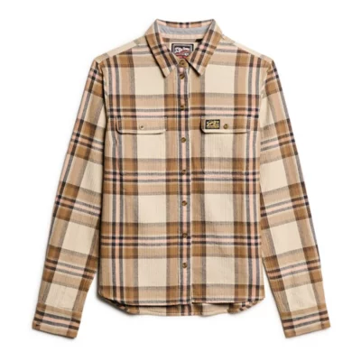 Chemise À Manches Longues Femme Lumberjack Check Flannel SUPERDRY