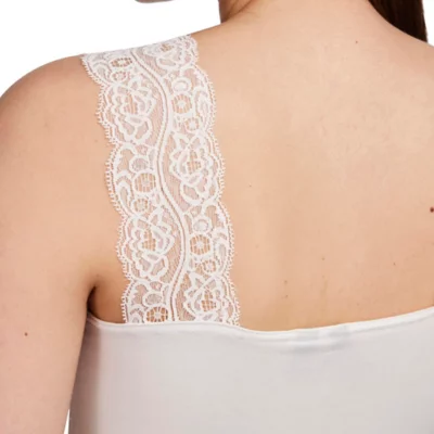 PIECES Pcbarbera Lace Top Noos - Débardeur Femme Élégant En Polyester Recyclé