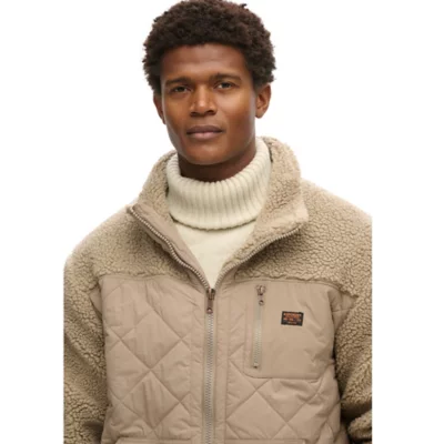 Veste Homme Sherpa Workwear Hybrid SUPERDRY BLACKSTORE