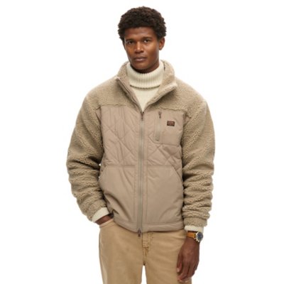 Veste Homme Sherpa Workwear Hybrid SUPERDRY BLACKSTORE