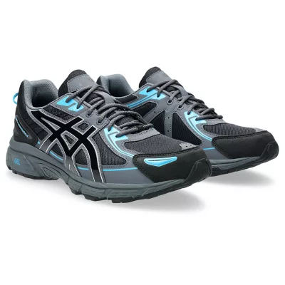 Sneakers Homme Gel-Venture Gris, noir et bleu ASICS BLACKSTORE