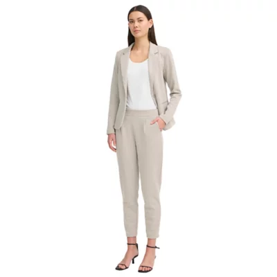 Pantalon Femme ICHI Taille 40 - Gris Foncé, En Laine, Coupe Classique, Neuf Avec étiquettes