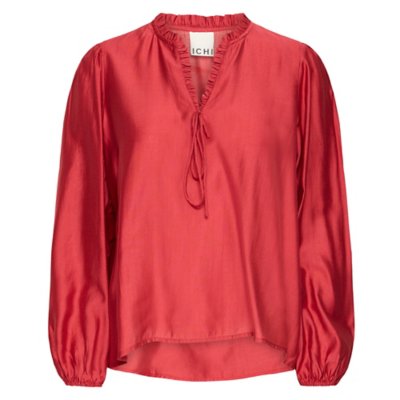 Ichi Journee mesh blouse black