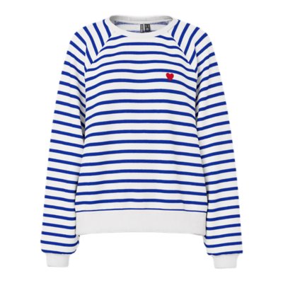 Sweatshirt femme Greta Multicolore 128390  PIECES