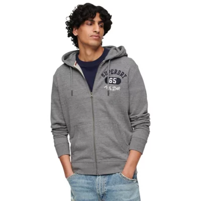 Sweat Capuche DVS Vintage - Homme Noir Taille L - Intégrale Zip - Poches - Y2K