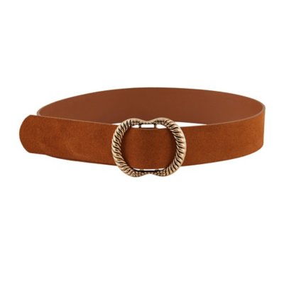 Ceinture en cuir suédé Femme