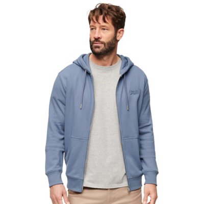 Sweatshirt Zippe A Capuche Homme Essential Logo Zip Hoodie Ub SUPERDRY BLACKSTORE