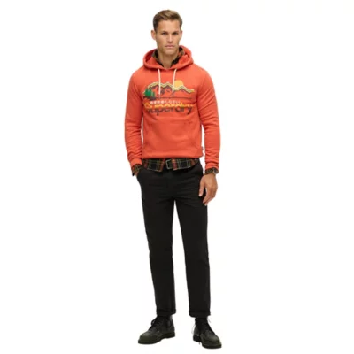 【Superdry】Superdry CL Great Outdoors グラフィック パーカー Sweatshirt À Capuche Homme Cl Great Outdoors Graphic