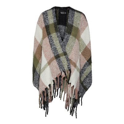 Echarpe discount poncho femme