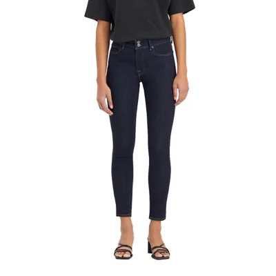 Jean Femme 711 Double Button Blue Wave LEVIS BLACKSTORE