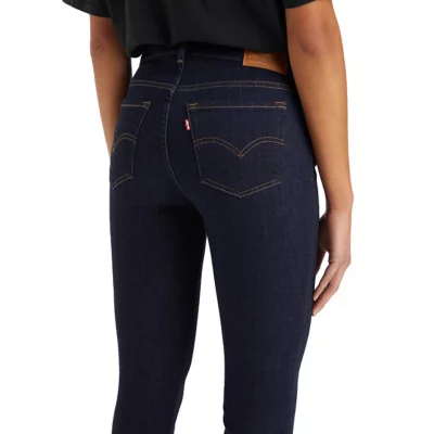 Jean Femme 711 Double Button Blue Wave LEVIS BLACKSTORE