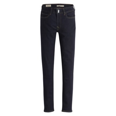 711™ Double-button Skinny Jeans - Black