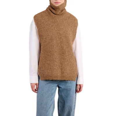 Pull Sans Manche Femme Col Roulé MOLLY BRACKEN BLACKSTORE