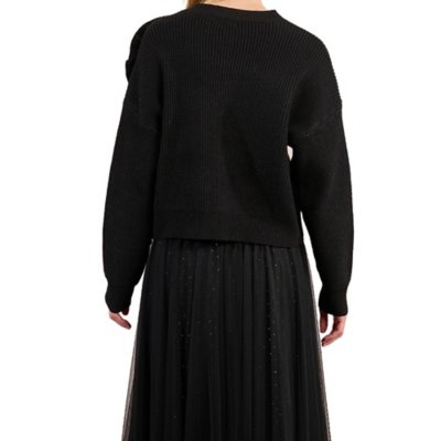 Pull femme fantaisie à rose Multicolore 1785DN  MOLLY BRACKEN