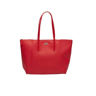 Lacoste red handbag discount