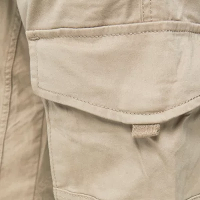 Pantalon Cargo JACK & JONES JJIPAUL JJFLAKE AKM 542 - Coupe Tapered Noir - Neuf Avec étiquettes