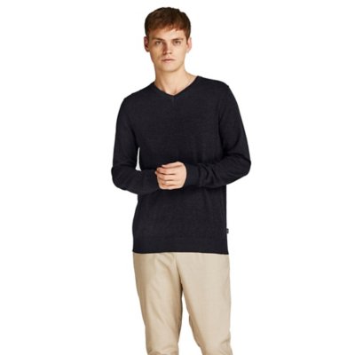 Pull homme Jjeemil Knit V-Neck Noos Multicolore 2083650 JACK & JONES