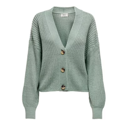 Only - Cardigan Femme Miggy Megan Gris Chiné