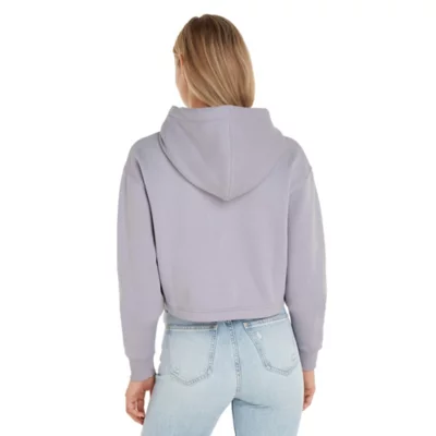 Sweatshirt À Capuche Femme Printedox Cropped CALVIN KLEIN BLACKSTORE
