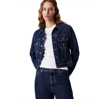 Veste En Jean Femme Cropped 90S Denim CALVIN KLEIN BLACKSTORE