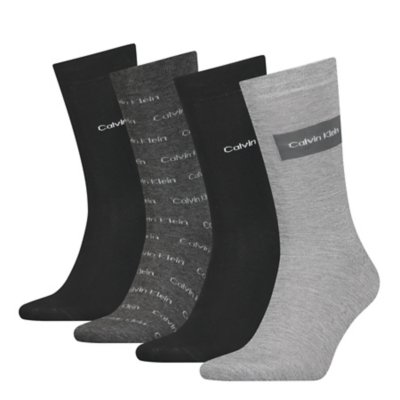 Chaussettes Homme 4P All Over Giftbox CALVIN KLEIN BLACKSTORE