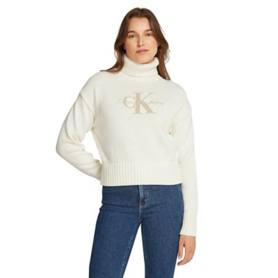 Pull Femme Chenille Monologo CALVIN KLEIN BLACKSTORE