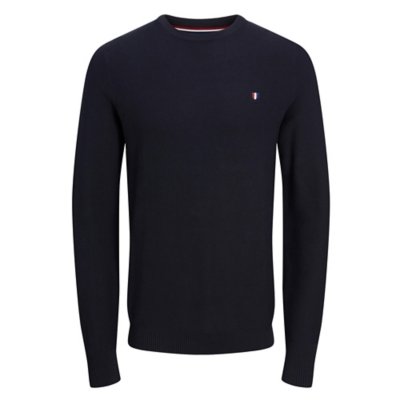 JACK & JONES Sweat-Shirt à Capuche Homme, Noir, L : : Mode