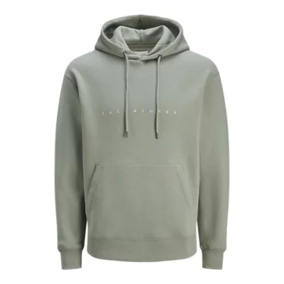 JACK AND JONES Sweats à Capuche List Homme Gris Clair Chiné