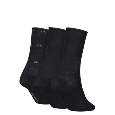 Chaussettes hautes femme Giftbox Gird (Lot de 3) Multicolore 2353680 CALVIN KLEIN