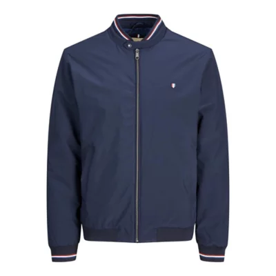 Veste Bomber Jack & Jones - 100% Coton, Style Décontracté Pour Homme